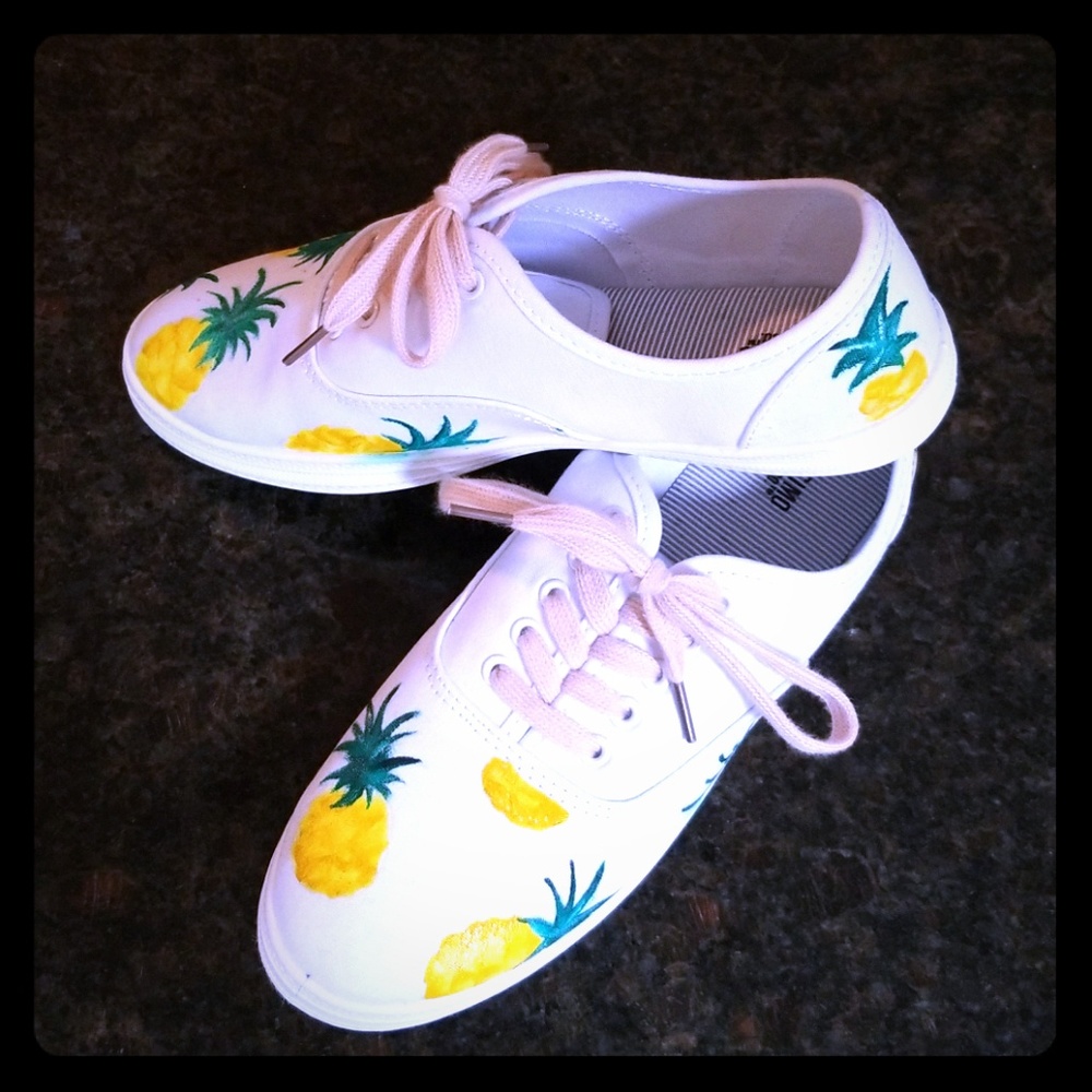 Hand Painted Canvas Sneakers